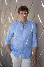 ΠΟΥΚΑΜΙΣΟ ΛΙΝΟ AMORE BEN TAILOR-ΣΙΕΛ - Ανδρικά