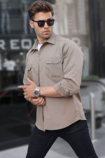 ΠΟΥΚΑΜΙΣΟ PATRIOT MADMEXT-ΧΑΚΙ - Ανδρικά