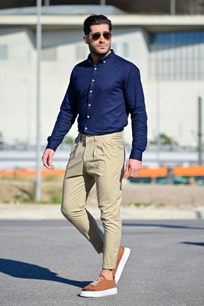 ΠΑΝΤΕΛΟΝΙ TAILORED TOUCH BEN TAILOR-ΜΠΕΖ - Ανδρικά - Image 8