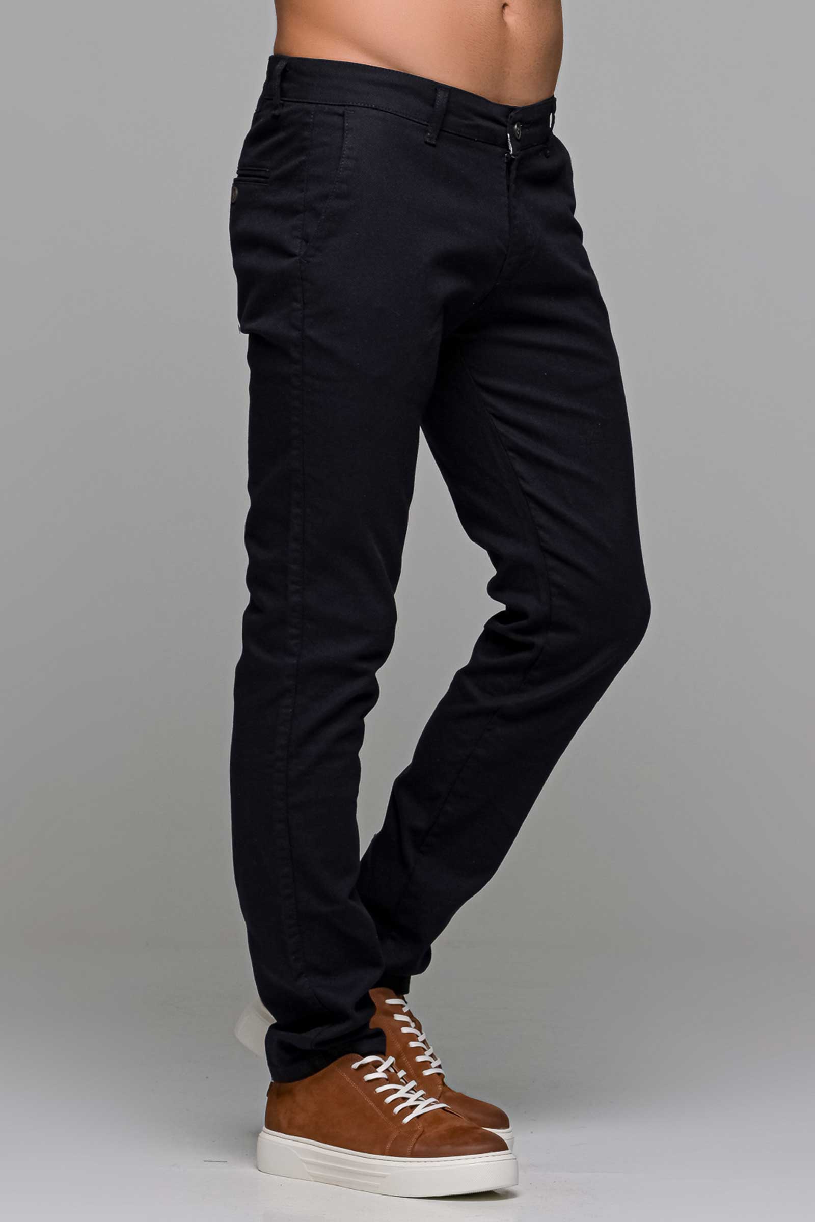 ΠΑΝΤΕΛΟΝΙ CHINO TAILORED CRAFT - ΜΠΛΕ ΣΚΟΥΡΟ - Ανδρικά - Image 3