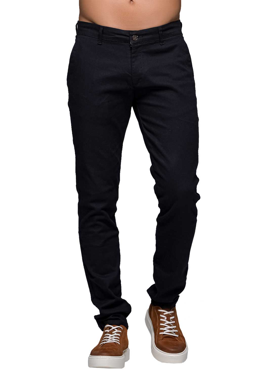 ΠΑΝΤΕΛΟΝΙ CHINO TAILORED CRAFT - ΜΠΛΕ ΣΚΟΥΡΟ - Ανδρικά - Image 4