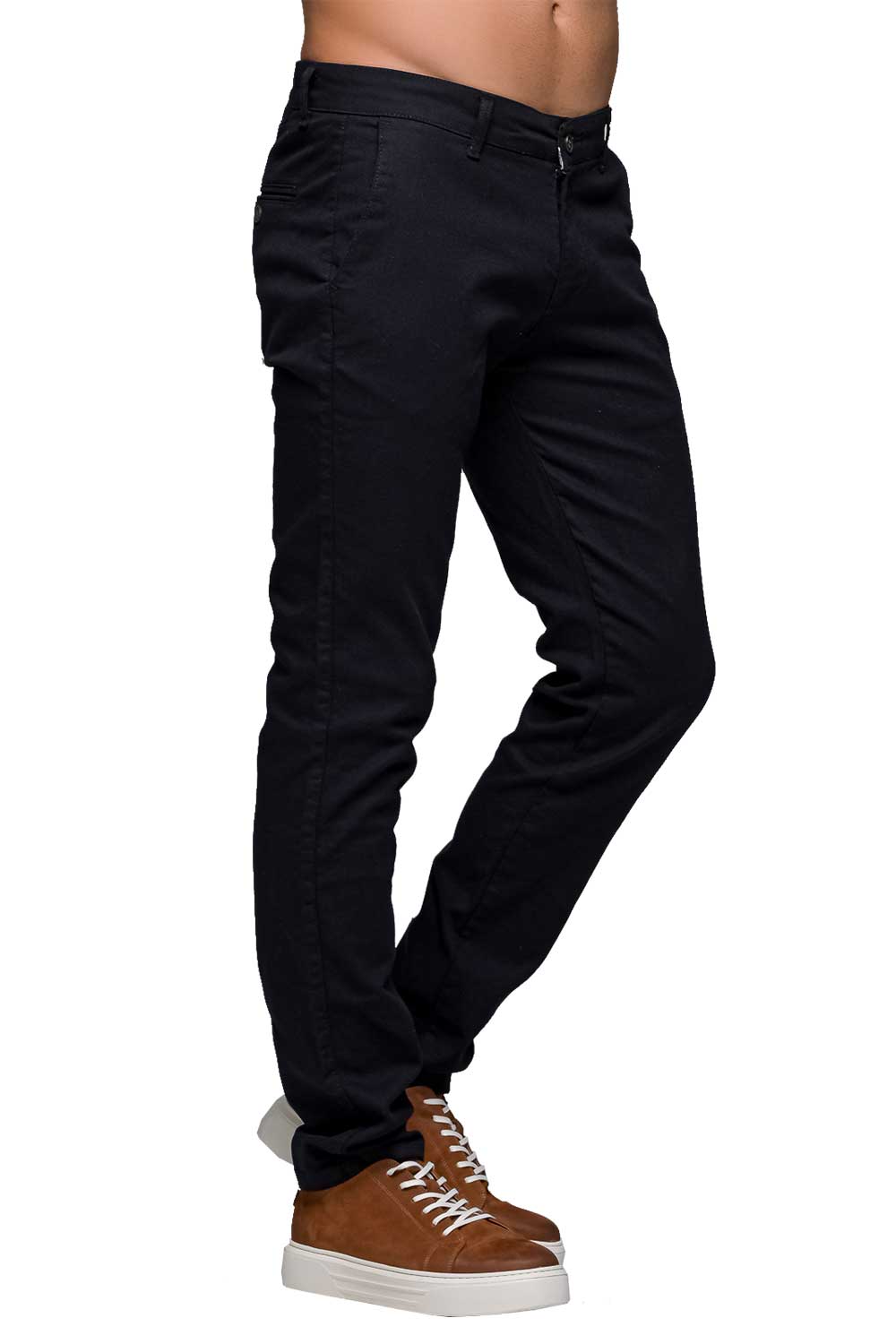 ΠΑΝΤΕΛΟΝΙ CHINO TAILORED CRAFT - ΜΠΛΕ ΣΚΟΥΡΟ - Ανδρικά - Image 5