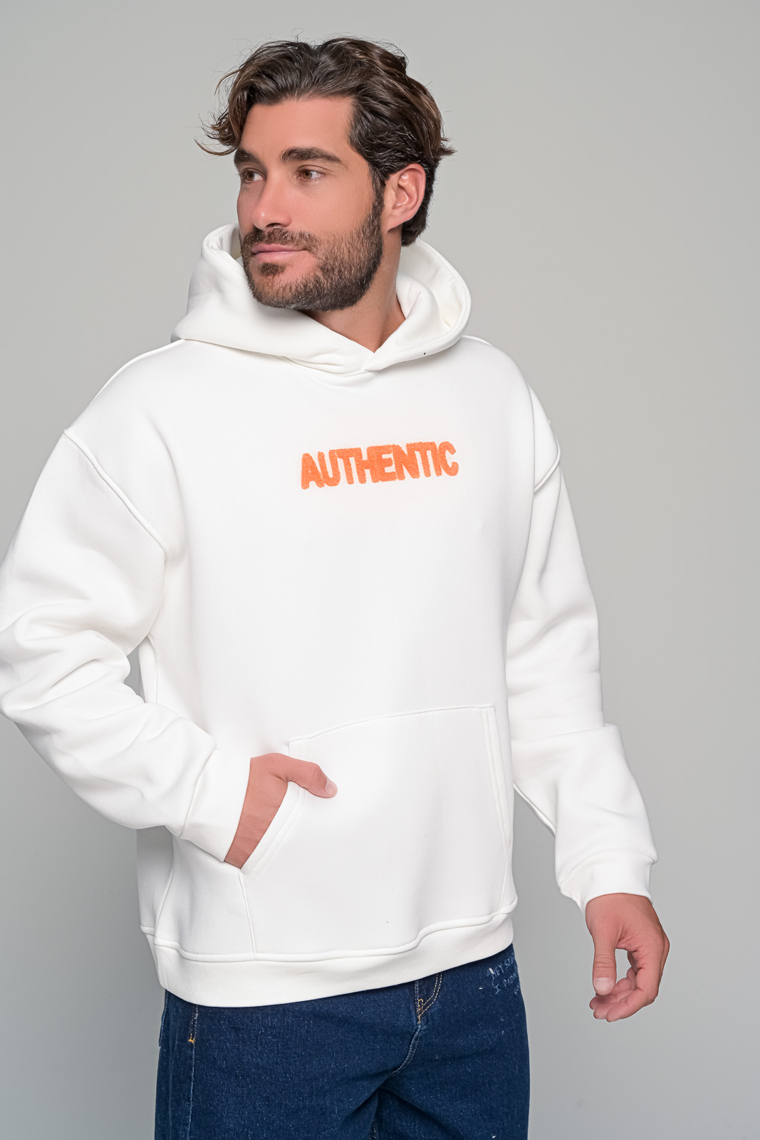 ΦΟΥΤΕΡ AUTHENTIC - ΕΚΡΟΥ - Ανδρικά - Image 4