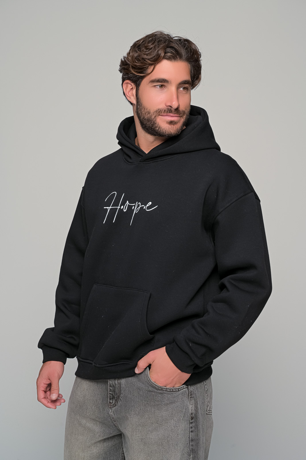 ΦΟΥΤΕΡ HOPE HOLD ON - ΜΑΥΡΟ - Ανδρικά - Image 3
