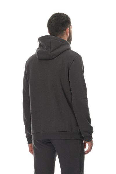 Hoodie New Athlos Ανδρικά- Γκρί Σκούρο - Image 2