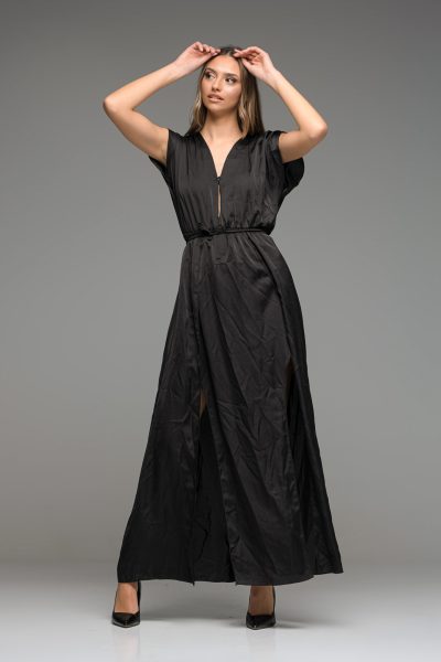 Maxi Φόρεμα Με Δυο Σκισίματα - Image 3