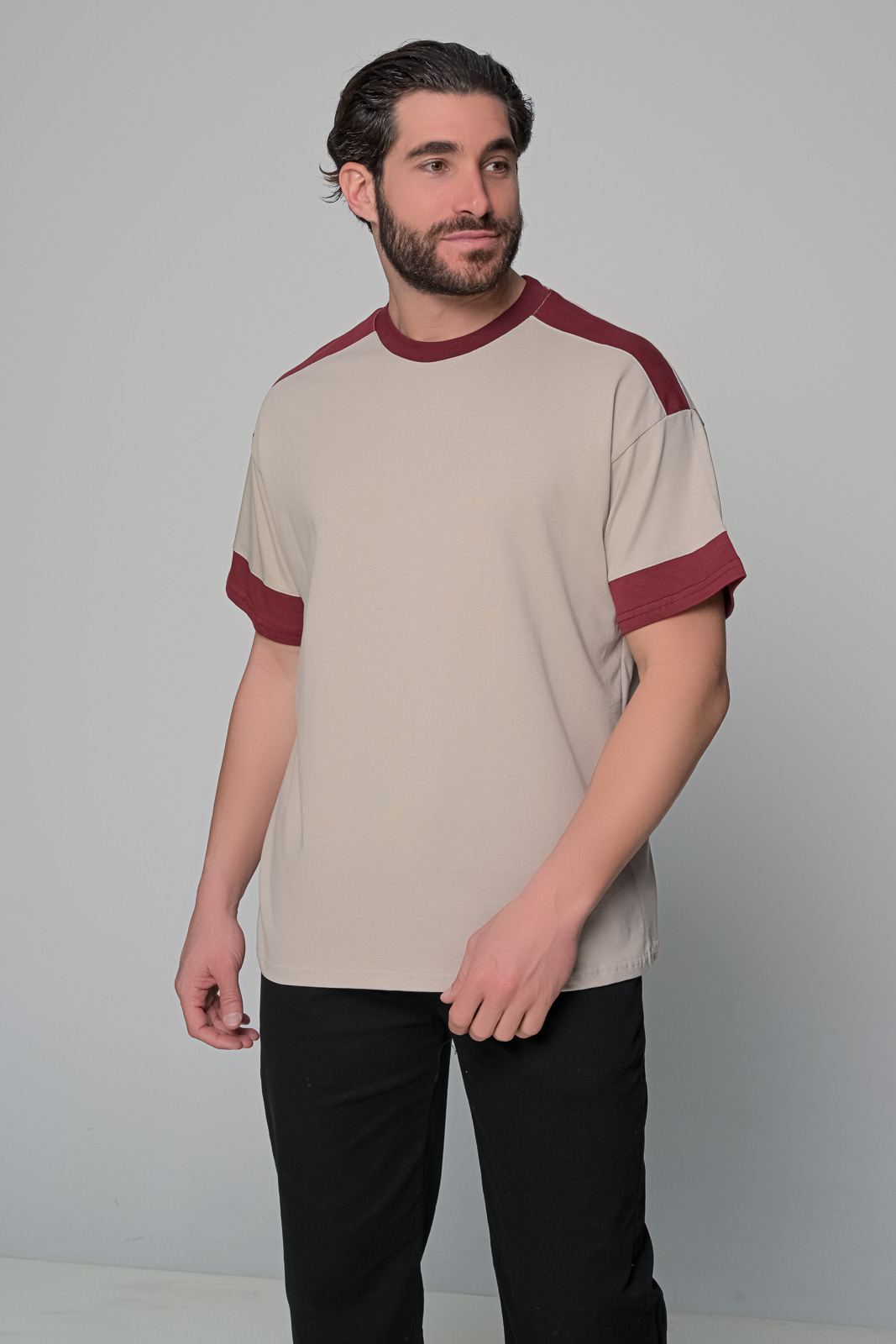 T-SHIRT CITY PALMS BEN TAILOR - ΜΠΕΖ - Ανδρικά