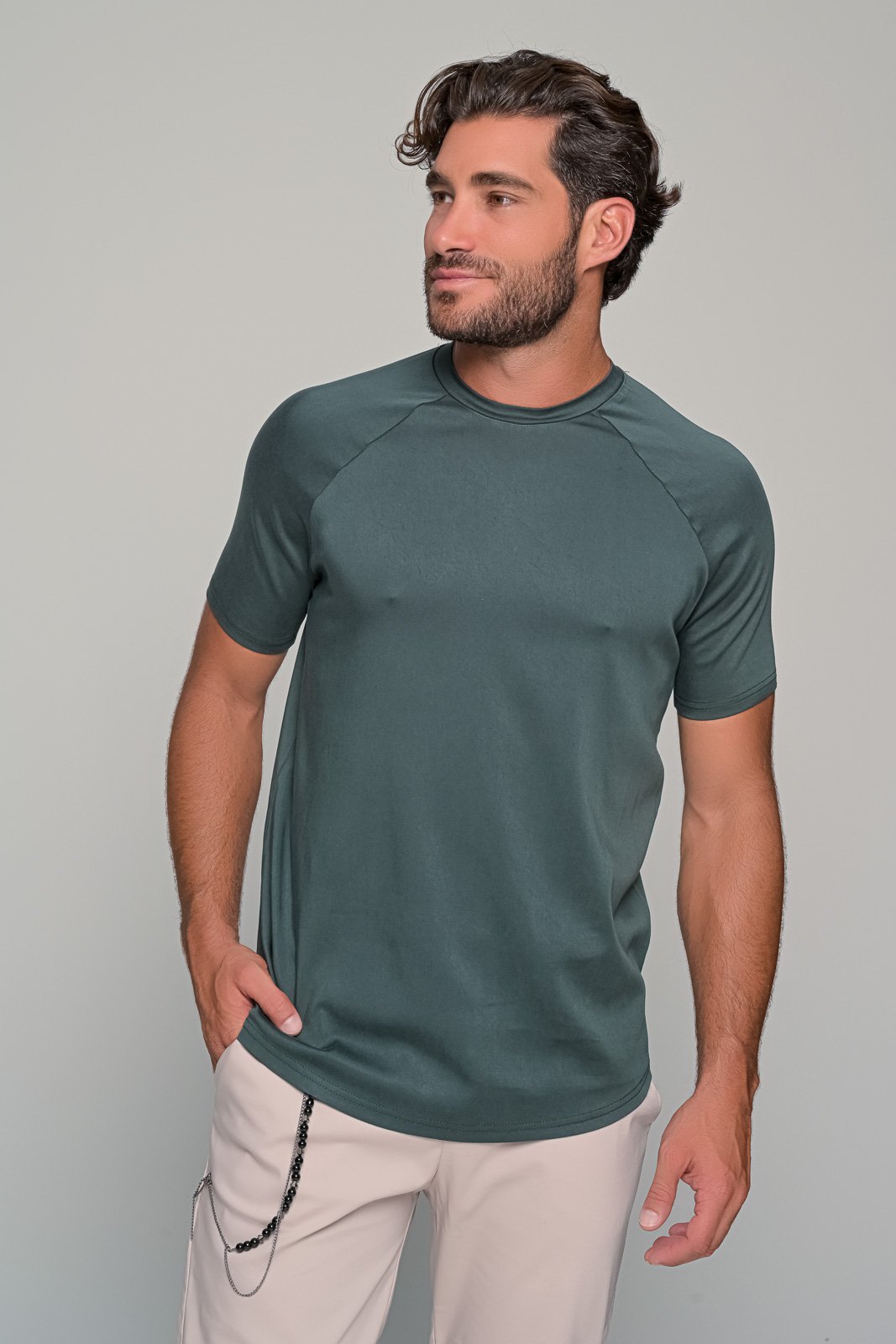 T-SHIRT MOENA BEN TAILOR - ΚΥΠΑΡΙΣΣΙ - Ανδρικά