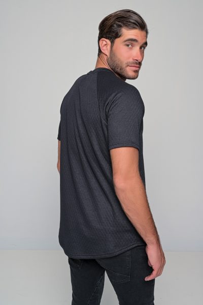 T-Shirt Carson Ben Tailor-Μαυρο – Ανδρικά - Image 4
