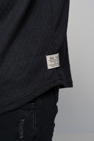 T-Shirt Carson Ben Tailor-Μαυρο – Ανδρικά - Image 5