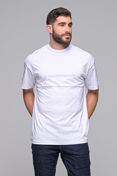 T-Shirt Designer Madmext-Λευκο – Ανδρικά - Image 5