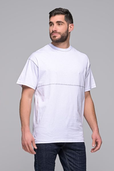 T-Shirt Designer Madmext-Λευκο – Ανδρικά - Image 6