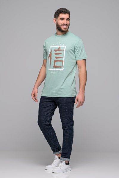 T-Shirt Faith Madmext-Μεντα – Ανδρικά - Image 6