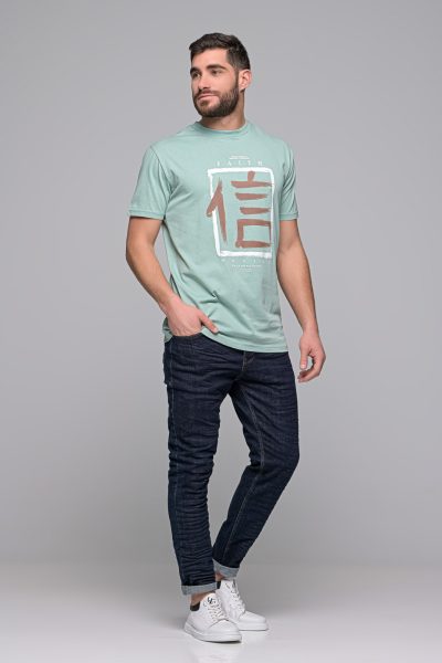 T-Shirt Faith Madmext-Μεντα – Ανδρικά - Image 7