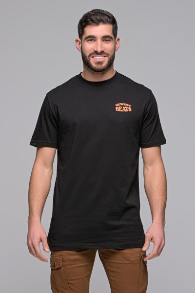 T-Shirt New Beats Madmext-Μαυρο – Ανδρικά - Image 4