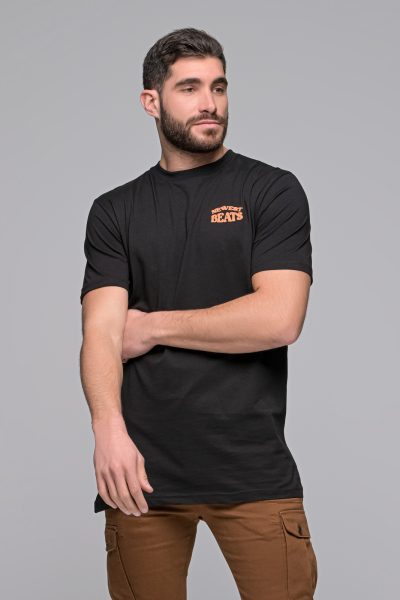 T-Shirt New Beats Madmext-Μαυρο – Ανδρικά - Image 6