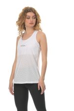 Αθλητικό Μπλουζάκι Τρυπητό Classic Athlos Γυναικείο-Λευκό