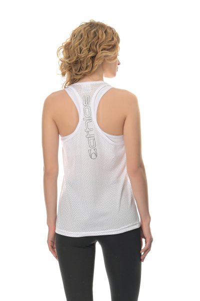 Αθλητικό Μπλουζάκι Τρυπητό Classic Athlos Γυναικείο-Λευκό - Image 3