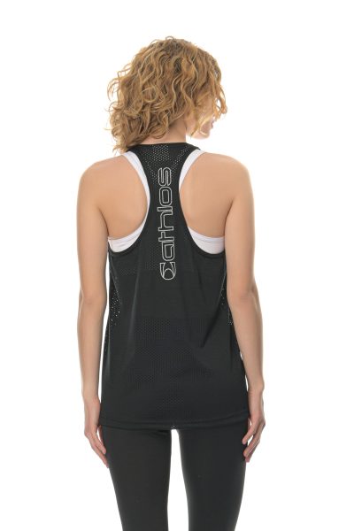 Αθλητικό Μπλουζάκι Τρυπητό Classic Athlos Γυναικείο-Μαύρο - Image 2