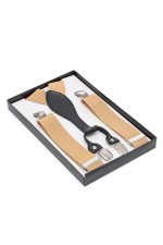 Ανδρικές Τιράντες Μονόχρωμες Μπεζ