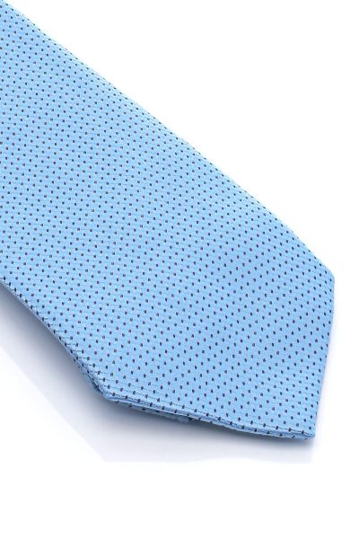 Ανδρική Γραβάτα Με Σχέδια Γαλάζια - Image 2