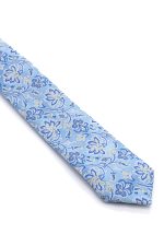 Ανδρική Γραβάτα Με Σχέδια Γαλάζια
