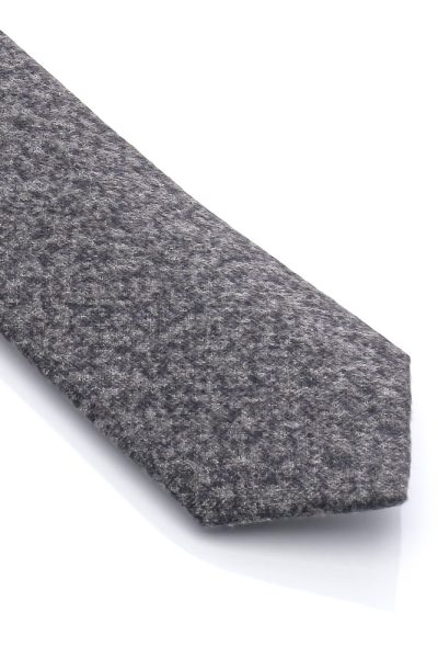 Ανδρική Γραβάτα Με Σχέδια Γκρι - Image 2