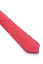 Ανδρική Γραβάτα Με Σχέδια Κόκκινη