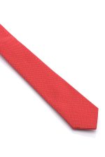 Ανδρική Γραβάτα Με Σχέδια Κόκκινη