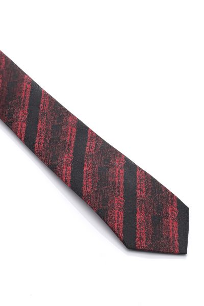 Ανδρική Γραβάτα Με Σχέδια Μαύρη