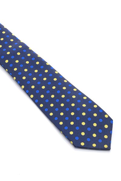 Ανδρική Γραβάτα Με Σχέδια Μπλε