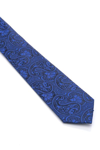 Ανδρική Γραβάτα Με Σχέδια Μπλε