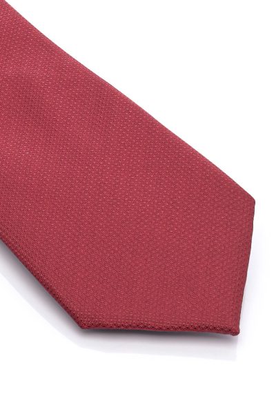 Ανδρική Γραβάτα Με Σχέδια Μπορντό - Image 2