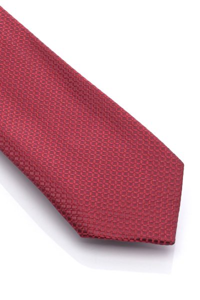 Ανδρική Γραβάτα Με Σχέδια Μπορντό - Image 2