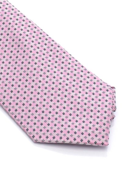 Ανδρική Γραβάτα Με Σχέδια Μωβ - Image 2