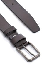 Ανδρική Δερμάτινη Ζώνη - Καφέ10