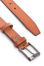 Ανδρική Δερμάτινη Ζώνη - Καφέ20