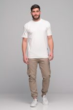 Ανδρικό T-Shirt Ben Vertical Ben Tailor-Εκρου