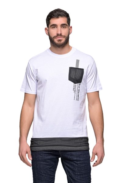 Ανδρικό T-Shirt Bestwear Madmext-Λευκο - Image 7
