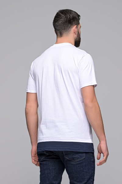 Ανδρικό T-Shirt Eco Madmext-Λευκο - Image 3