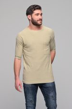 Ανδρικό T-Shirt Lumber Ben Tailor-Μπεζ