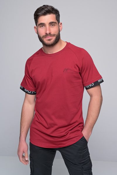 Ανδρικό T-Shirt Mad Or Nothing Madmext-Μπορντο - Image 5