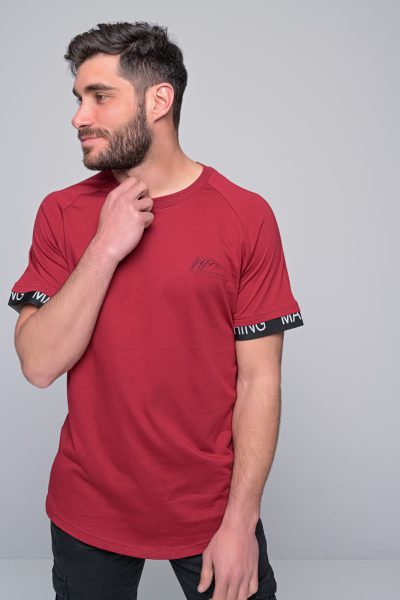 Ανδρικό T-Shirt Mad Or Nothing Madmext-Μπορντο - Image 8