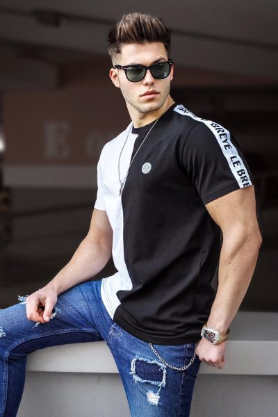 Ανδρικό T-Shirt Versus Madmext-Μαυρο - Image 7