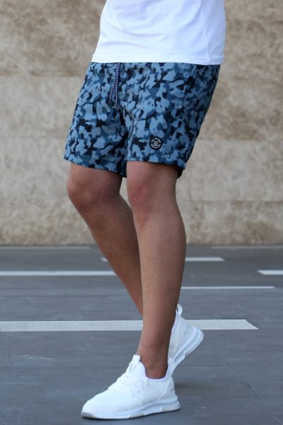 Ανδρικό Μαγιο Pattern-Μπλε - Image 2