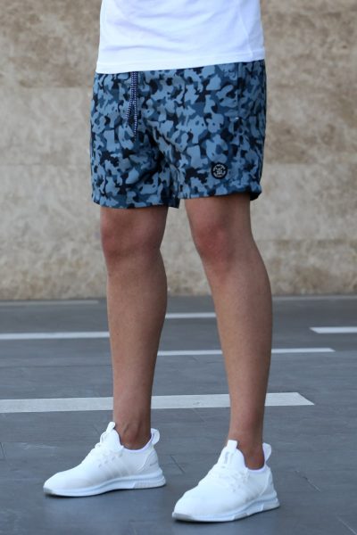 Ανδρικό Μαγιο Pattern-Μπλε