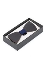 Ανδρικό Παπιγιόν Ξύλινο Με Ύφασμα