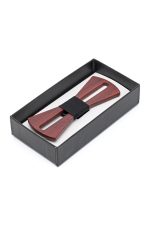 Ανδρικό Παπιγιόν Ξύλινο Με Ύφασμα