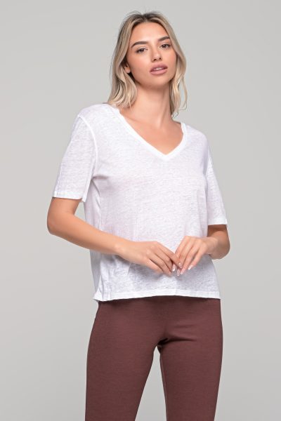 Γυναικείο T-Shirt Λευκό - Image 2