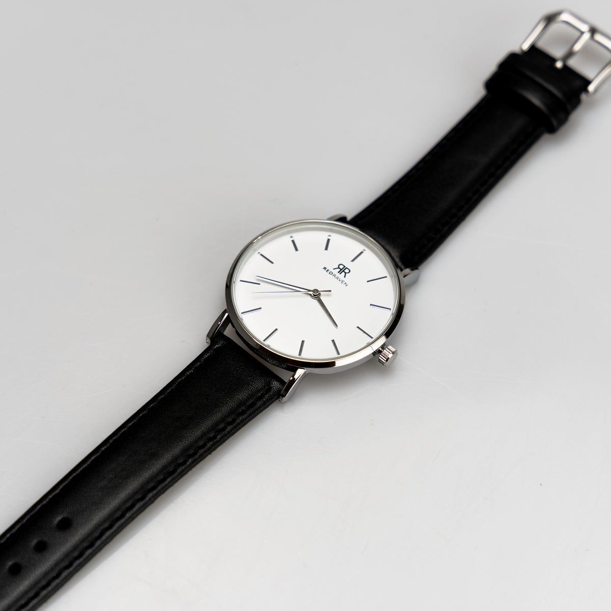 Γυναικείο Ρολόι Alpha Silberine Black Leather